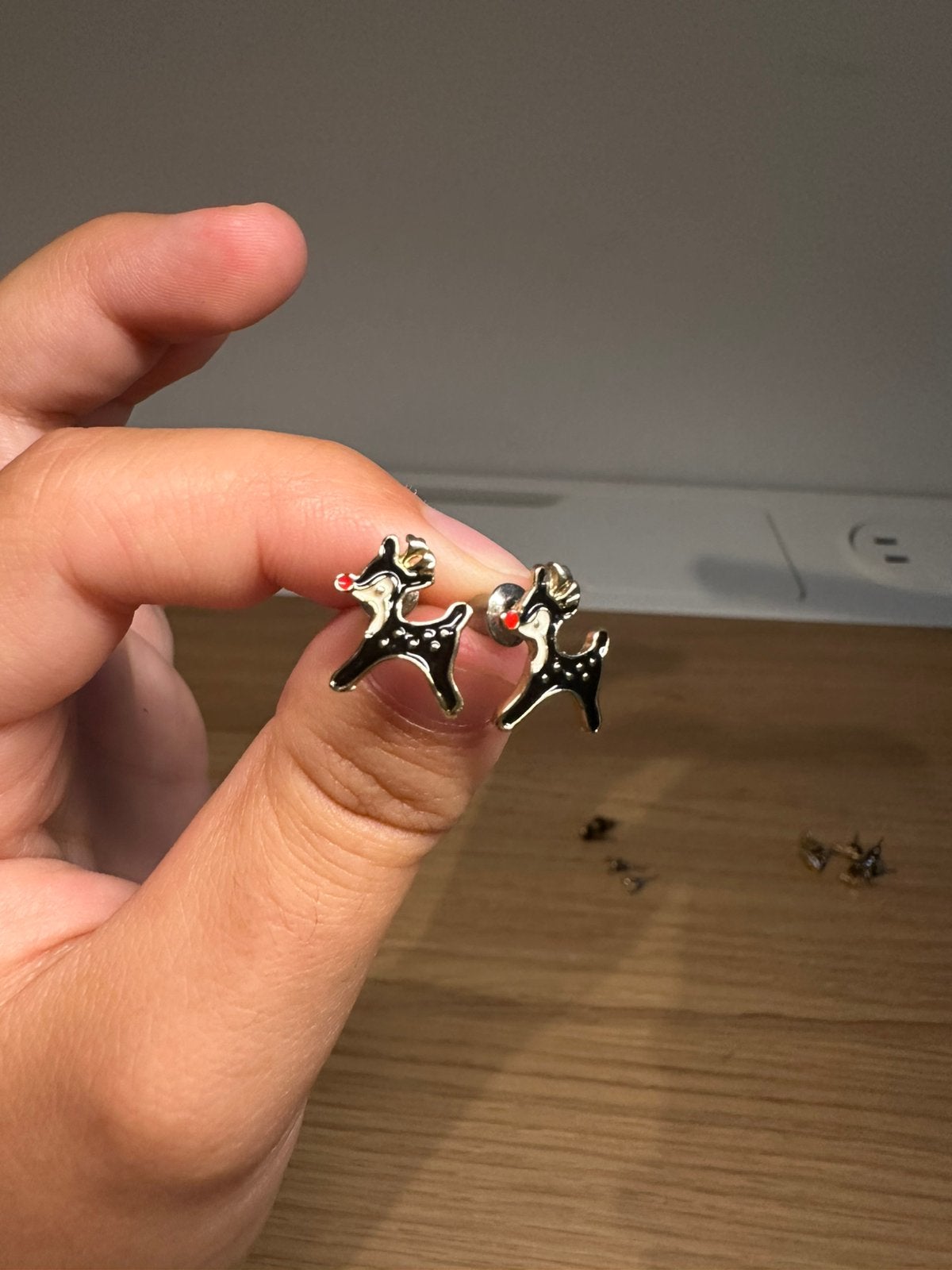 Kerststyle oorbellen twee paar, Ophalen of Verzenden, Goud