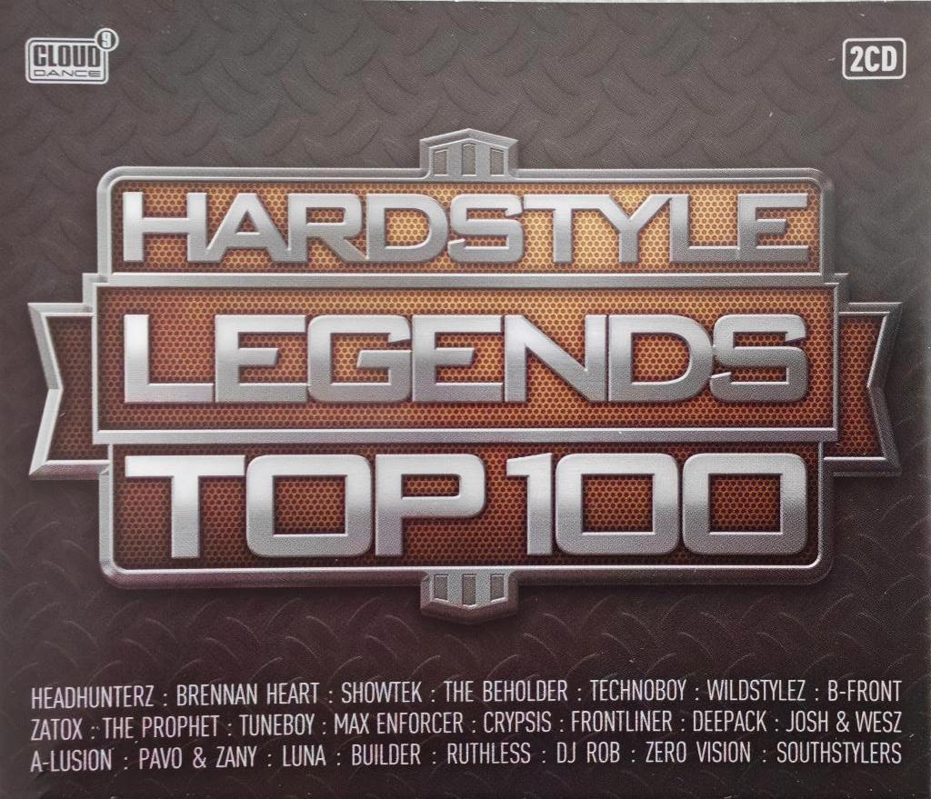 HARDSTYLE LEGENDS TOP 100 (2 CD verzamelbox), Ophalen of Verzenden, Zo goed als nieuw