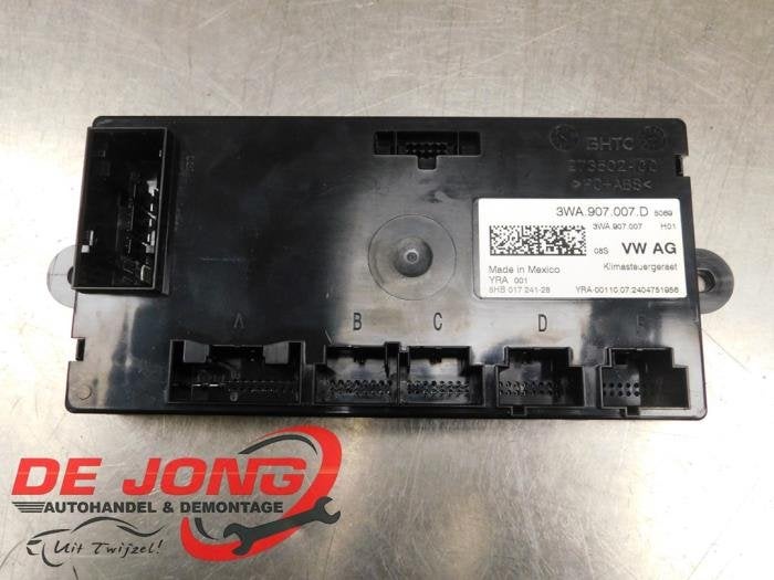 Module climatronic d'un Volkswagen Golf, Volkswagen, -, 3 mois de garantie, Utilisé