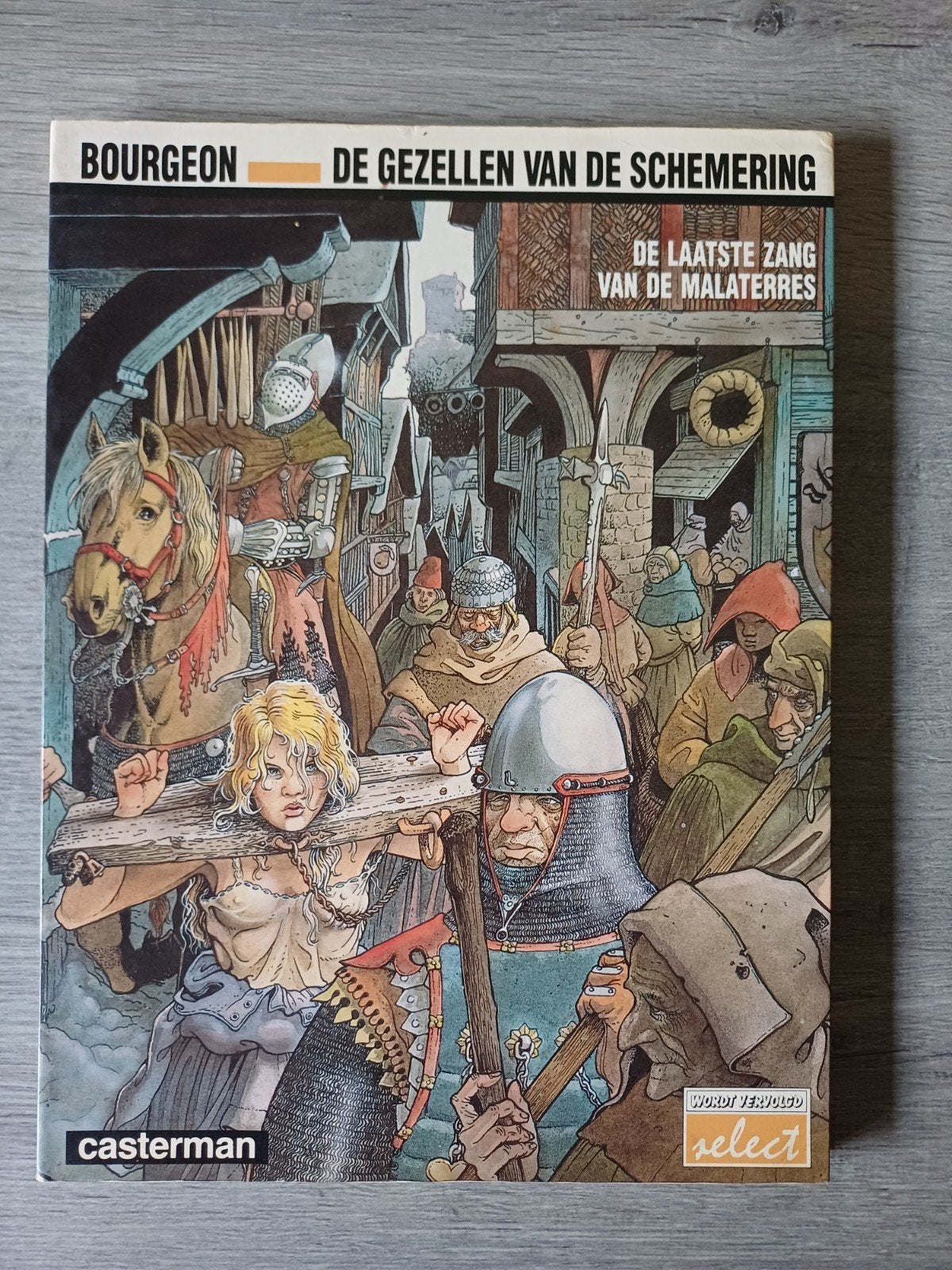 Bourgeon - Laatste zang van de Malarerres, Boeken, Stripverhalen, Ophalen of Verzenden, Bourgeon