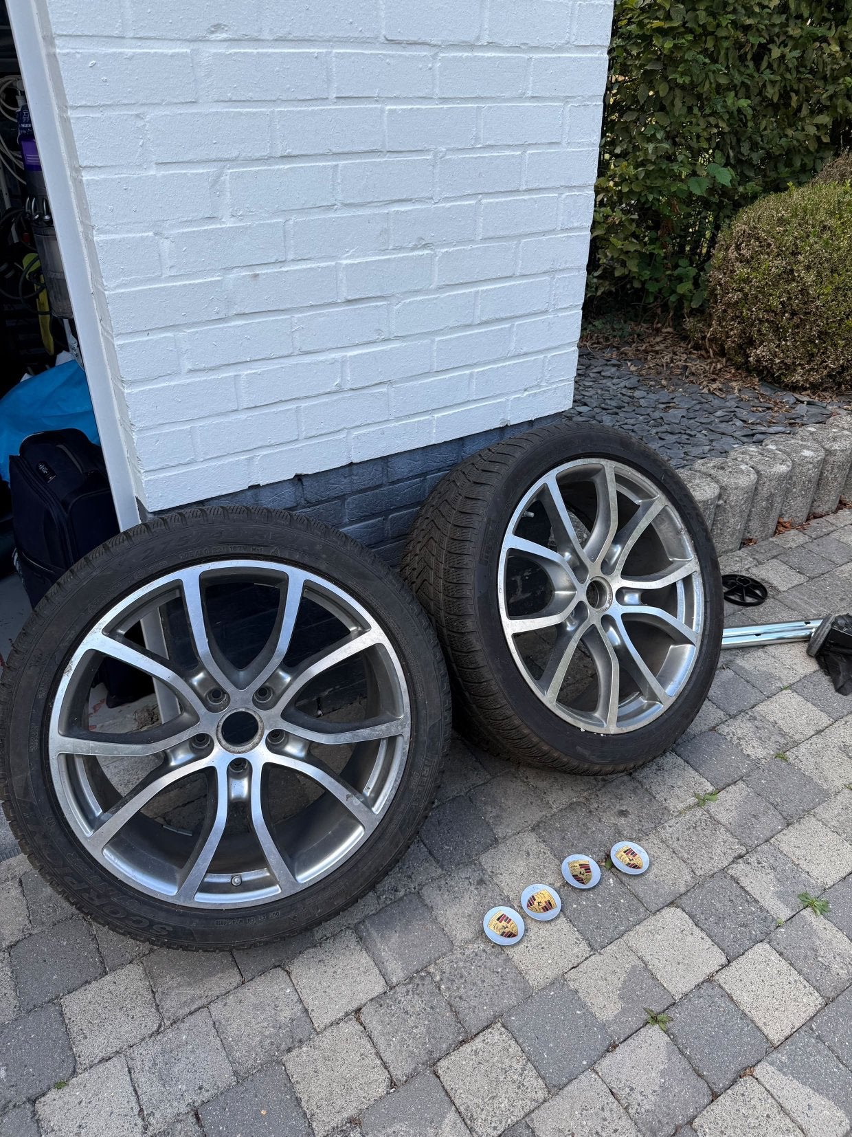 Jantes porsche, Enlèvement, Jante(s)