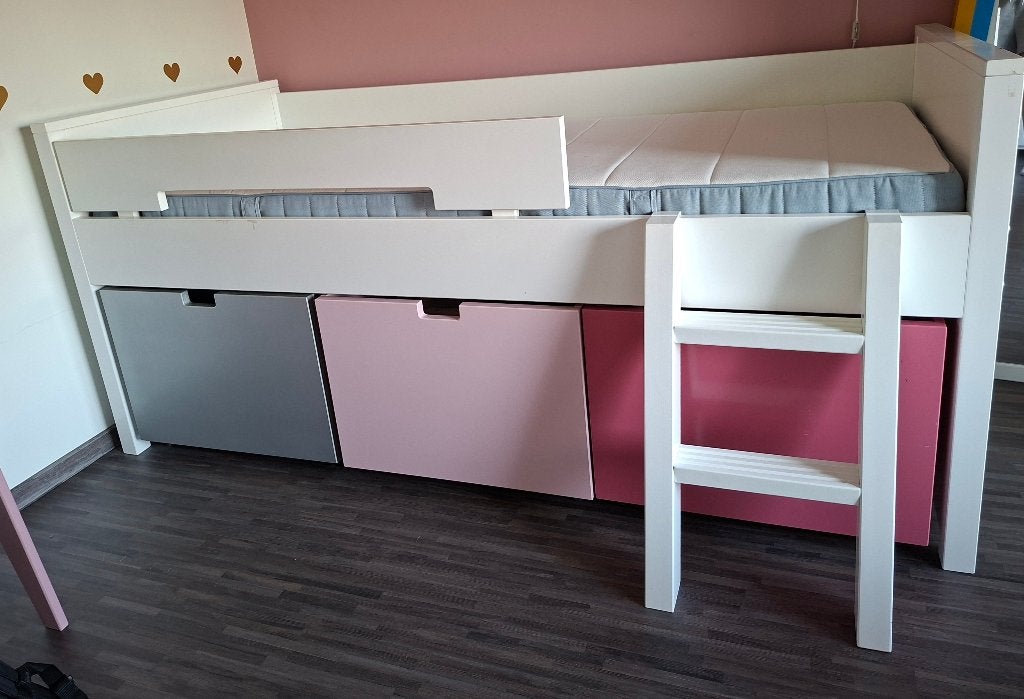 kinderbed Bopita, 85 tot 100 cm, Gebruikt, 180 cm of meer, Ophalen