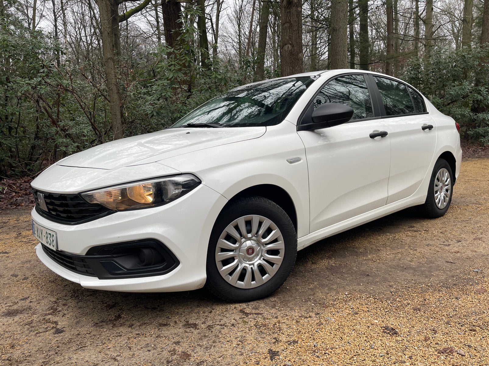 Type 1.0i 4 portes A/C/Navi/Caméra EURO 6 ! ! ! ! ! !, Autos, Fiat, Entreprise, Boîte manuelle, Noir, Tissu