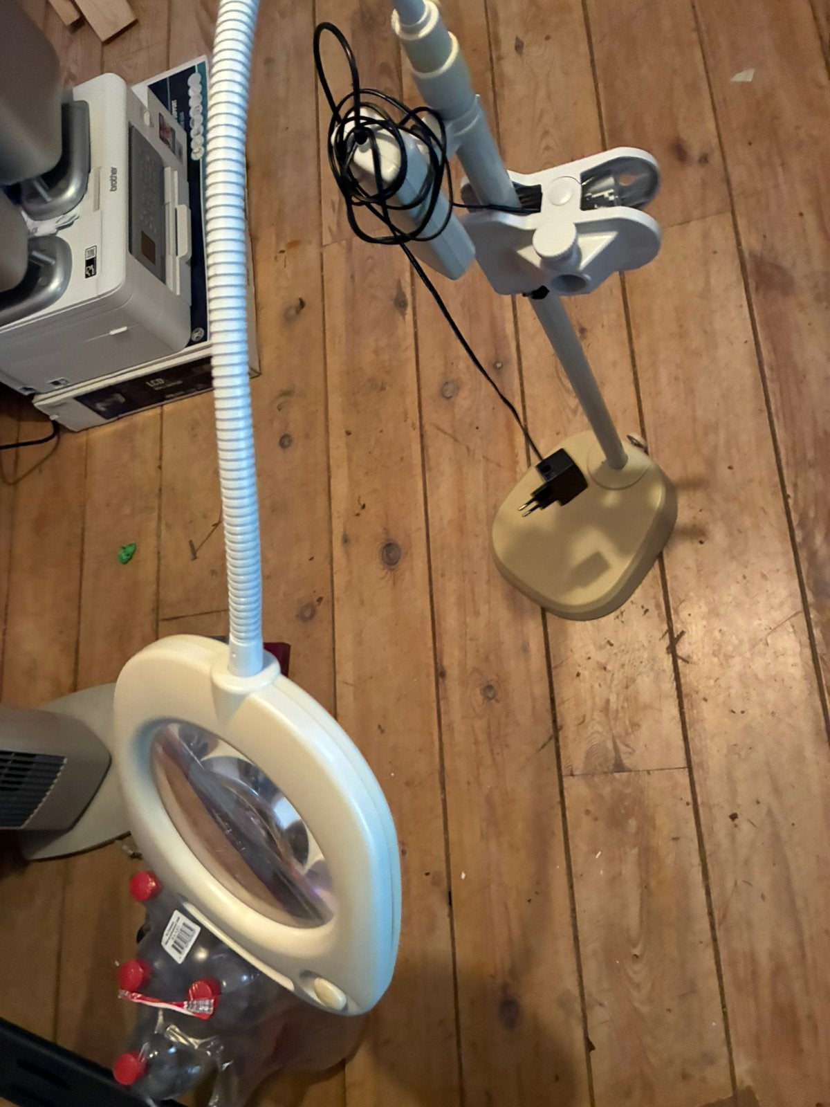 Vergrootglas lamp, Hobby en Vrije tijd, Ophalen, Zo goed als nieuw, Vergrootglas of Loep