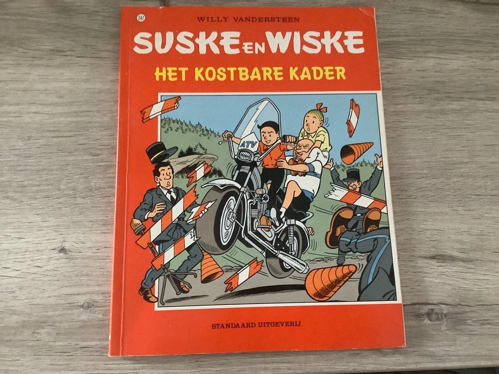 Bande dessinée de Suske et Wiske : Le cadre précieux (1996), Livres, Enlèvement ou Envoi, Willy Vandersteen, Une BD, Comme neuf