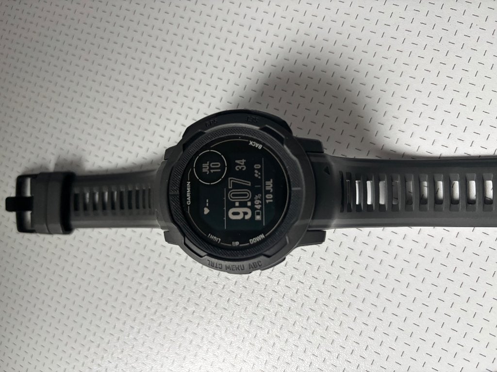 Garmin Instinct 2S Solar, Enlèvement, Comme neuf, Noir, Garmin
