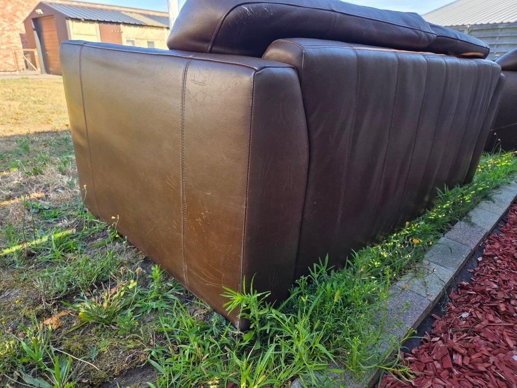 Zetel, 250 à 300 cm, Banc droit, Enlèvement, Cuir