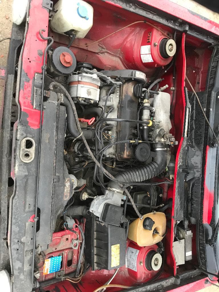 Keiharde Golf mk1 GLI cabrio Karmann Quartet, foto 6