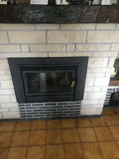 Barbas houtcasette, Huis en Inrichting, Haarden, Ophalen, Gebruikt, Inbouwhaard, Houthaard