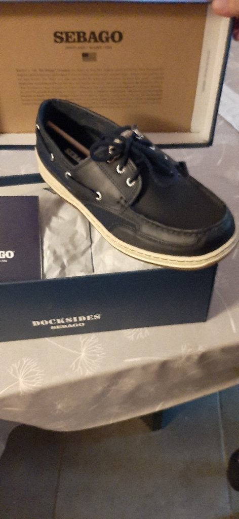 Docksides Sebago maat 43, Enlèvement ou Envoi, Neuf, Bleu