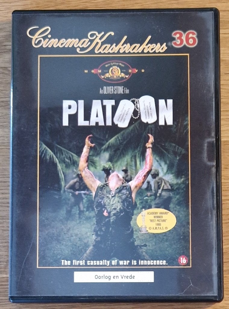 Platoon (1986) - DVD, Enlèvement ou Envoi, À partir de 16 ans, Anglais, Allemand
