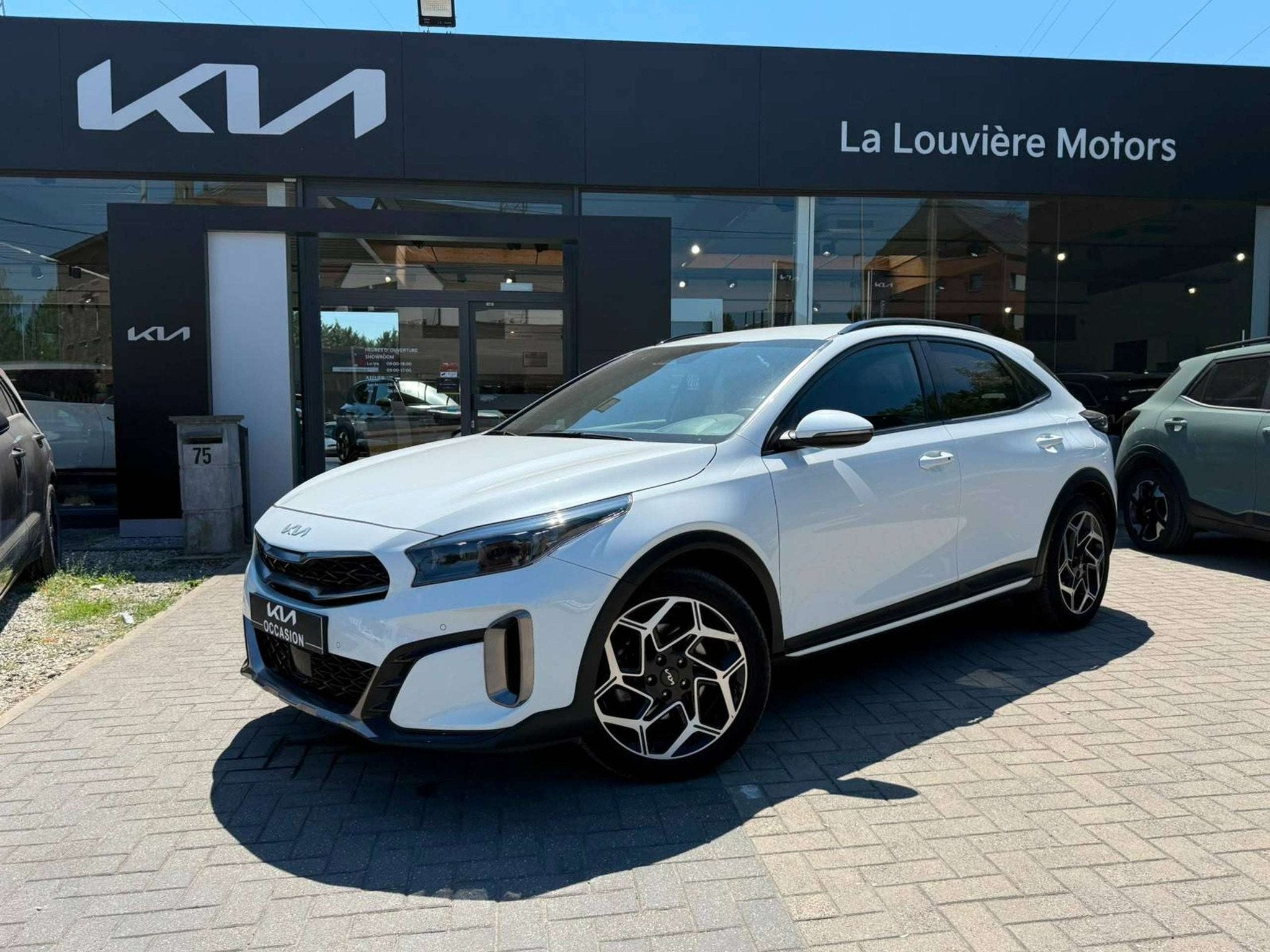 Kia Xceed XCeed 1.5 T-GDi GT Line DCT ISG GT Line * FULL * C, Auto's, XCeed, Gebruikt, Zwart, 4 cilinders