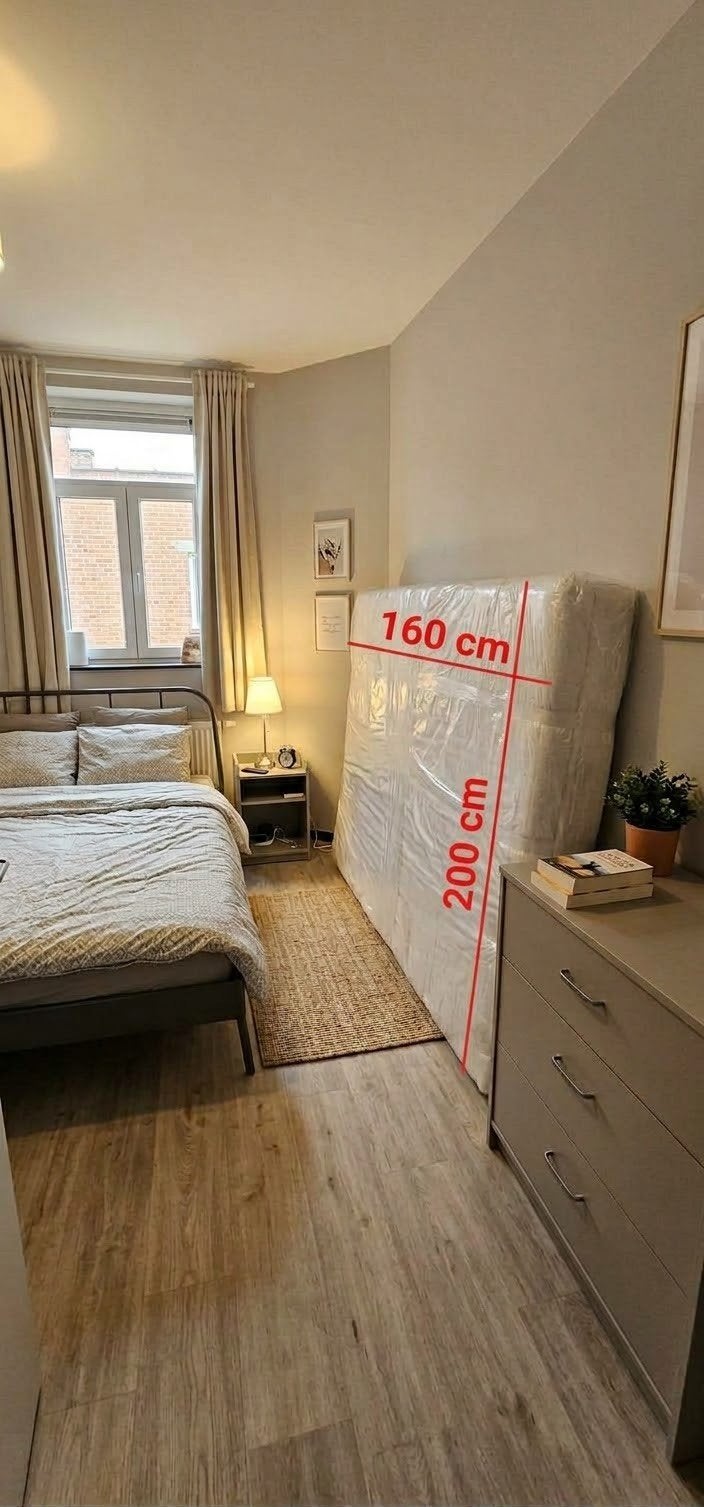 Matelas 160 x 200 cm (deux personnes)– Excellent état, Matelas, Enlèvement ou Envoi, 200 cm, Deux personnes