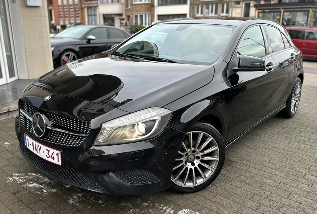 Mercedes A180 CDI Automaat/Xenon/Memory/Zetelverwarming, Auto's, Mercedes-Benz, Automaat, Euro 5, Zwart, Leder en Stof