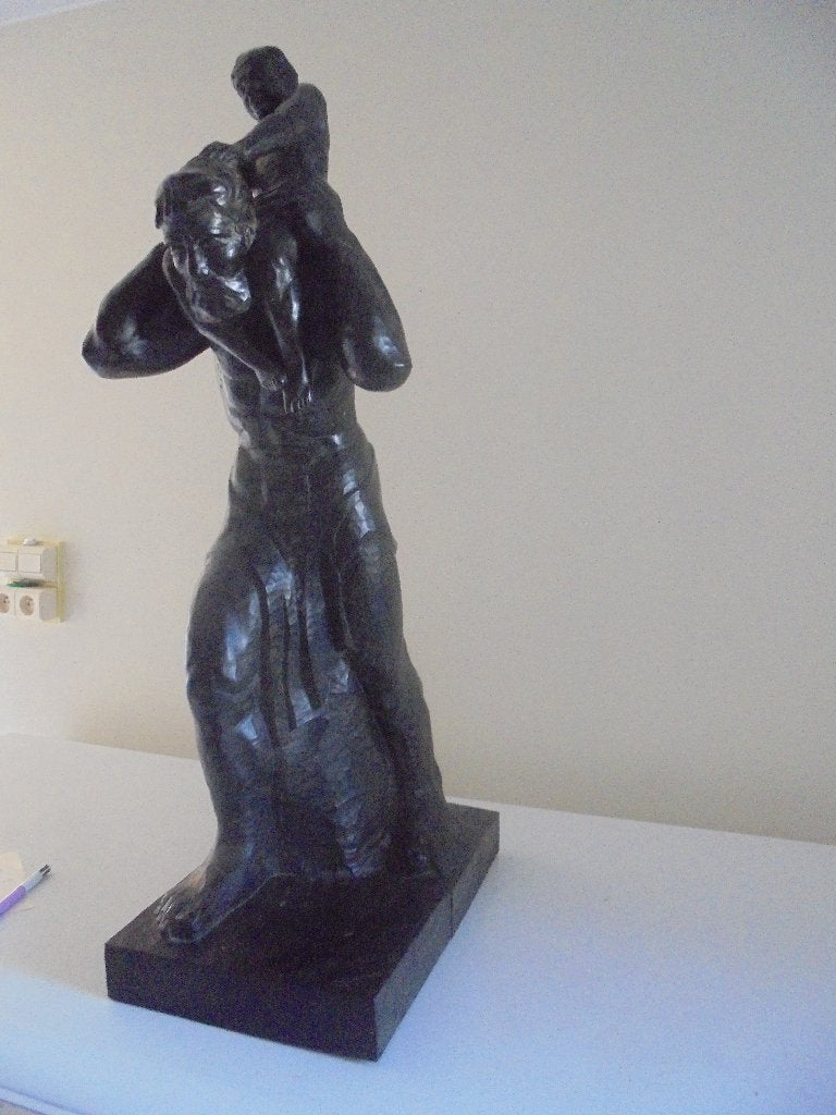 Statue en bois Henri Dresselaers, Maison & Meubles, Enlèvement, Utilisé