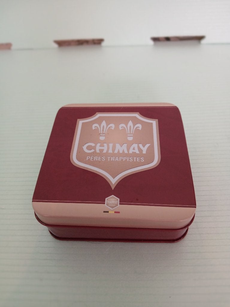 Boite métalique avec 6 sous Bock CHIMAY, Collections, Enlèvement ou Envoi, Neuf, Sous-bock, Autres marques