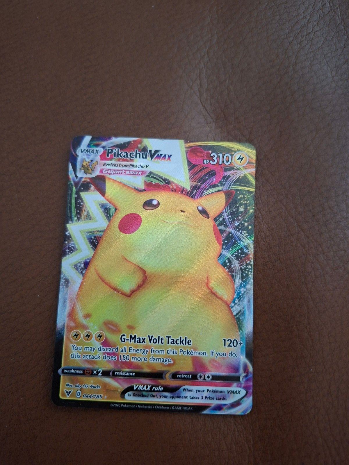 pikachu pokemon 044/185, Hobby en Vrije tijd, Verzamelkaartspellen | Pokémon, Ophalen, Nieuw, Losse kaart