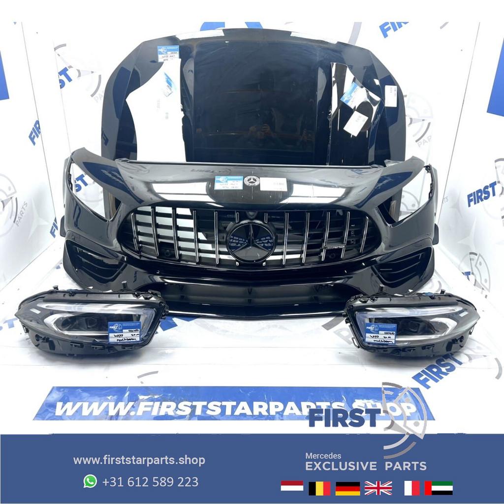 W177 VOORKOP FRONT A45S A45 A KLASSE AMG AERO FRONT PARTS PE, Gebruikt, -, Voor, Ophalen of Verzenden