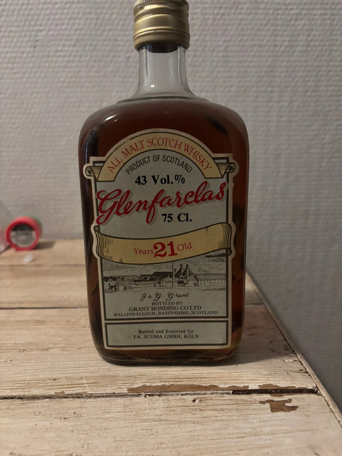 Glenfarclas 21, Verzamelen, Wijnen, Ophalen of Verzenden, Zo goed als nieuw