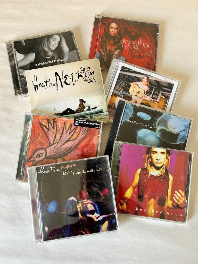 Heather Nova – 8 CD’s + 1 DVD, inclusief deluxe editie, Cd's en Dvd's, Singer-songwriter, Gebruikt, Overige typen, Ophalen of Verzenden