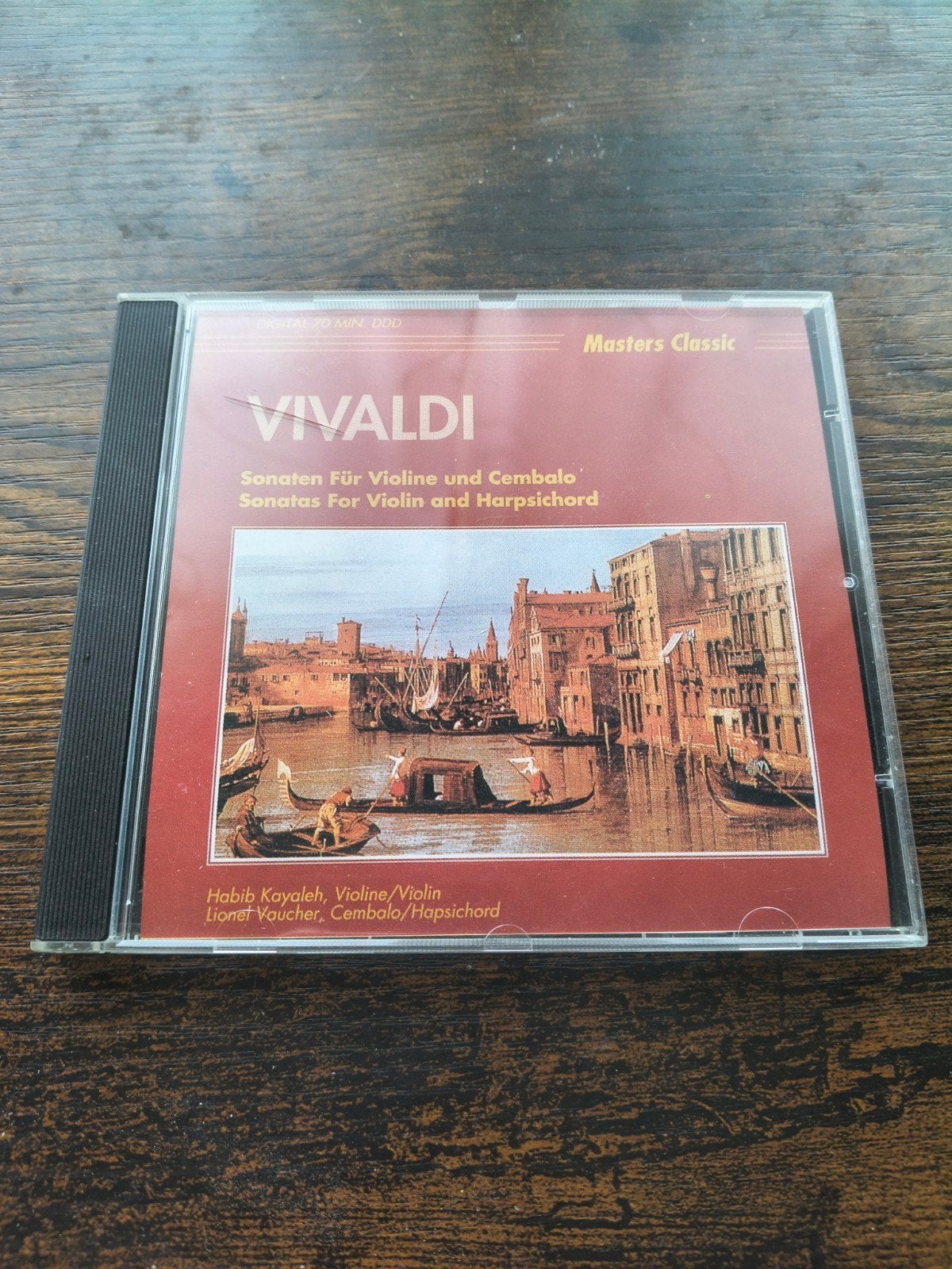 Vivaldi sonatas for violin and harpsichord, Cd's en Dvd's, Overige typen, Ophalen of Verzenden, Vivaldi, Barok