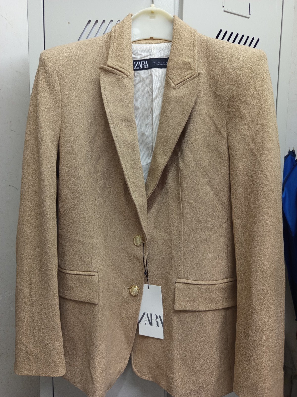 Blazer vest Zara nieuw, Kleding | Dames, Beige, Nieuw, Ophalen of Verzenden, Jasje