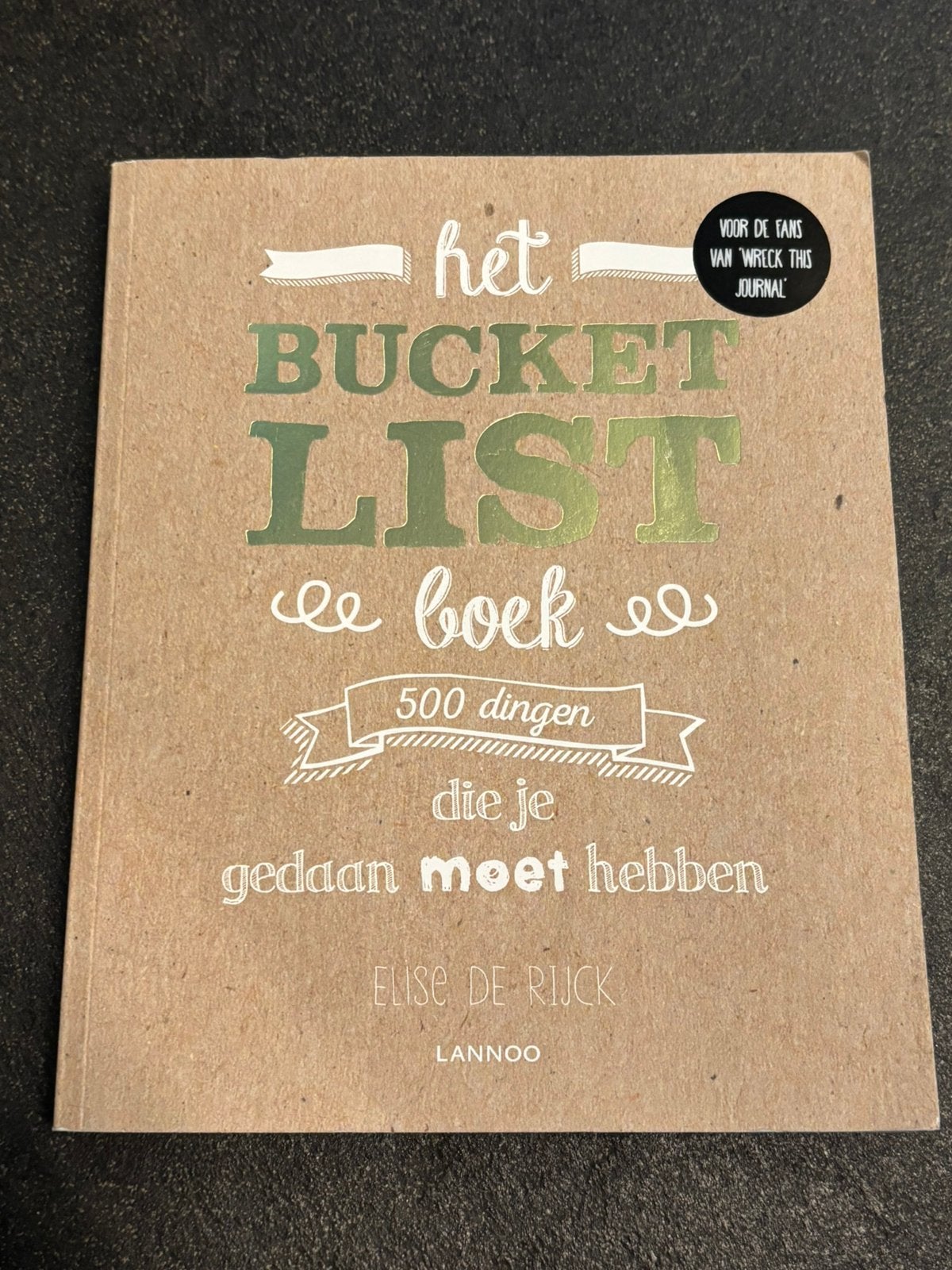 Het bucketlistboek, Livres, Mode, Enlèvement ou Envoi, Comme neuf