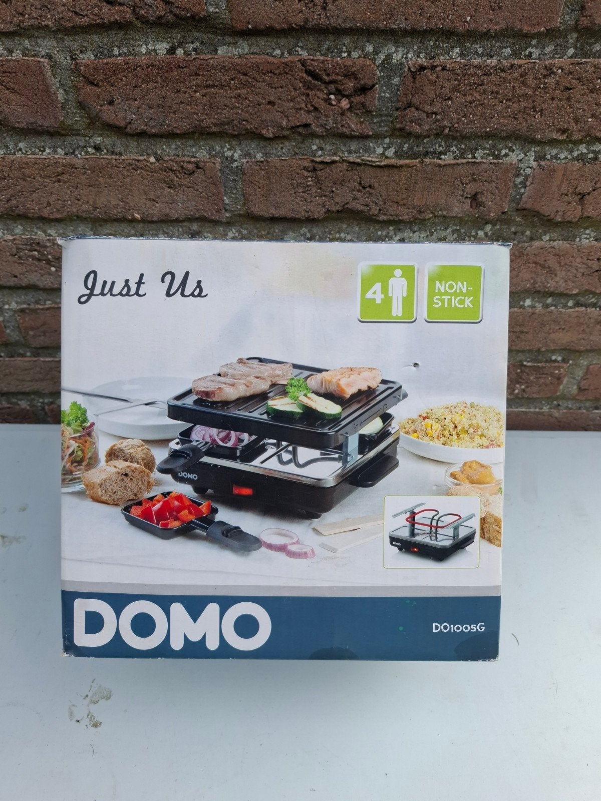 Domo  2 persoons Grill/pannetjes, Elektronische apparatuur, Ophalen of Verzenden