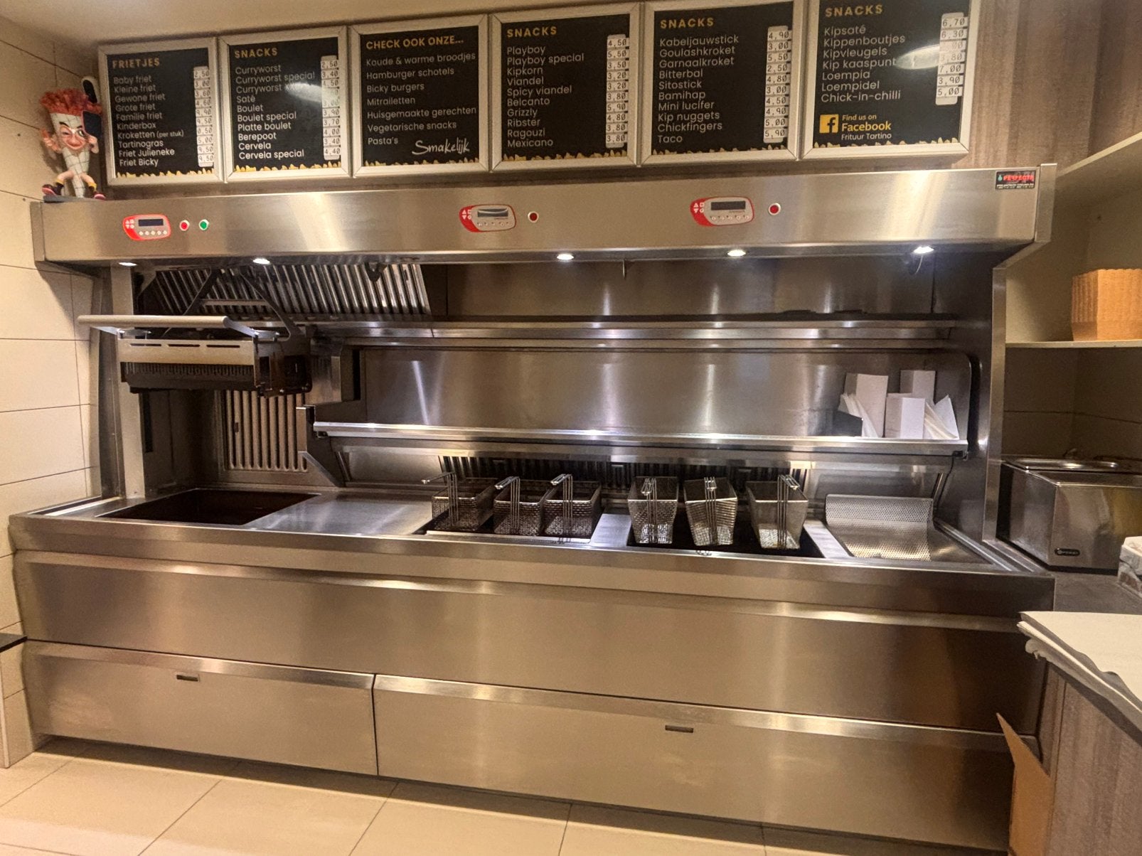 Friteuse met Transfersysteem perfecta, Ophalen, Gebruikt, Fornuis, Frituur en Grillen