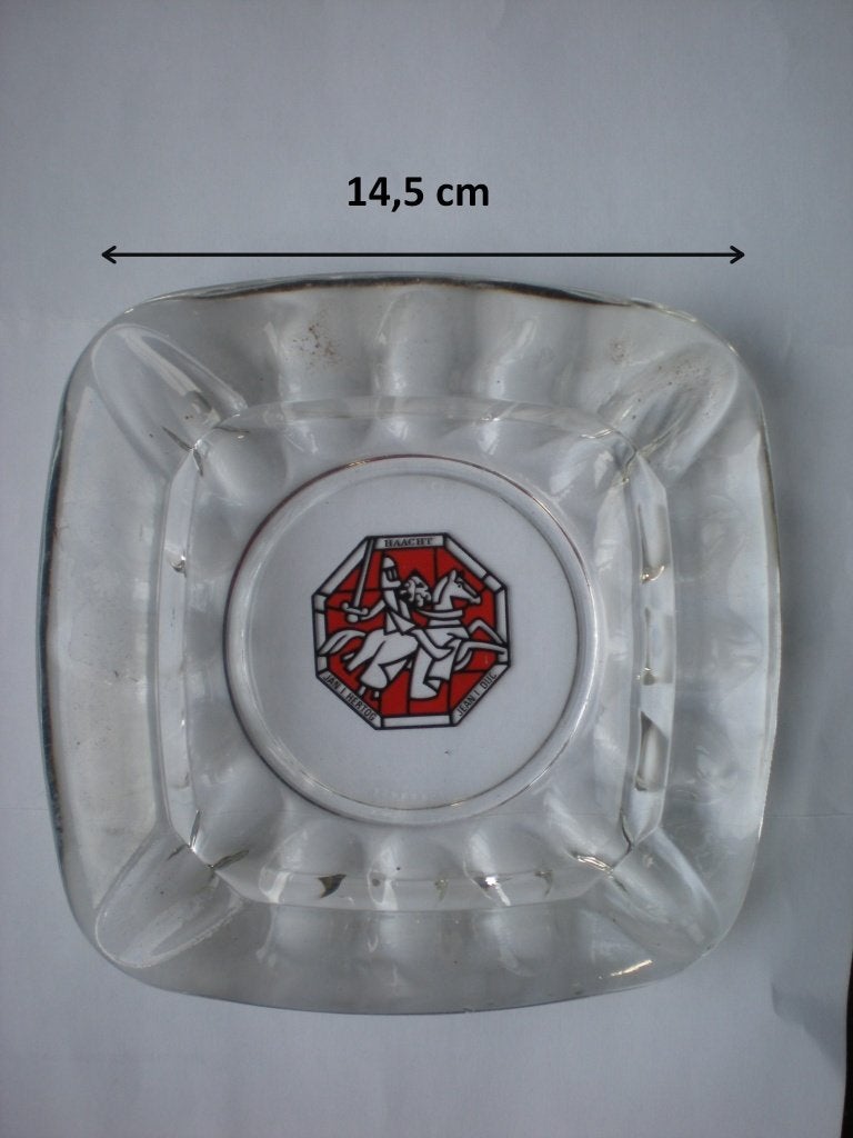 HAECHT  Cendrier en verre, Collections, Enlèvement ou Envoi, Comme neuf