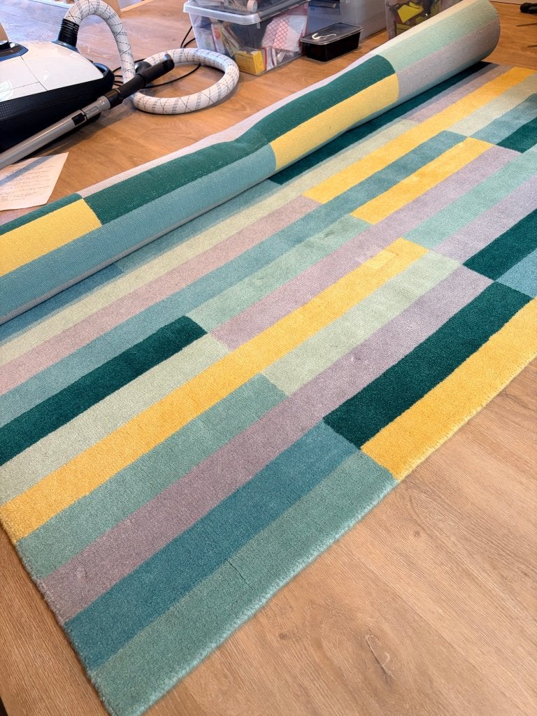 IKEA KRÖNGE wollen tapijt – 170  240 cm, 150 tot 200 cm, 200 cm of meer, Scandinavisch, Zo goed als nieuw