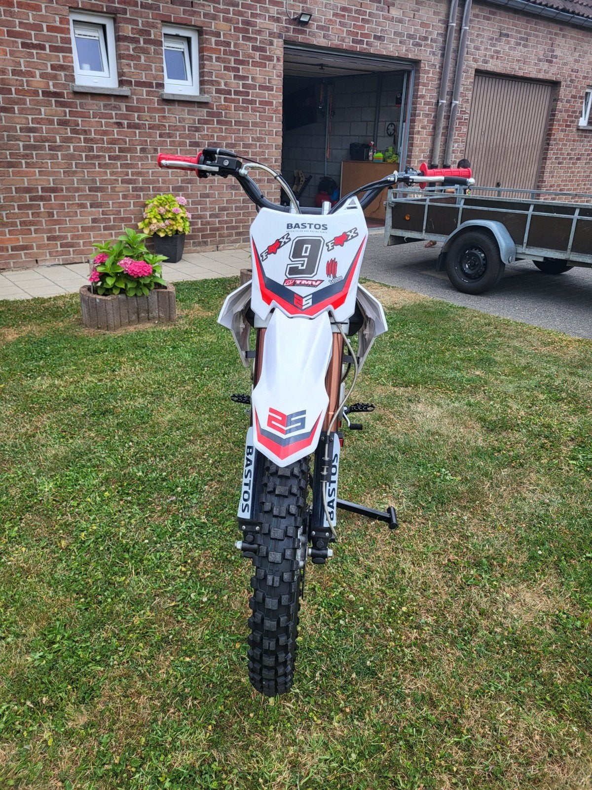 crossmoto 250 cc pitbike, Enlèvement