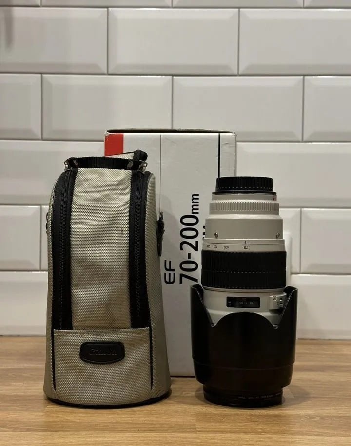 Canon EF 70-200 f/2,8 L, TV, Hi-fi & Vidéo, Moteur autofocus ultrasonique, Téléobjectif, Comme neuf, Canon EF