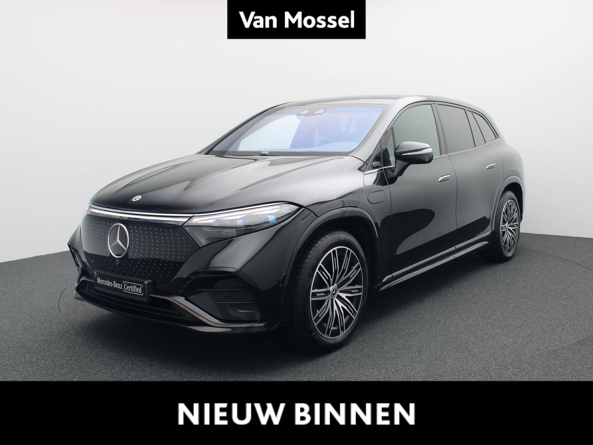 Mercedes-Benz EQS SUV 450+ AMG Line + NAPPA LEDER + 7-ZIT +, Auto's, Automaat, Dealer onderhouden, Gebruikt, https://public.car-pass.be/vhr/4c9cb437-ad91-4a00-bdae-6817dd40bebf