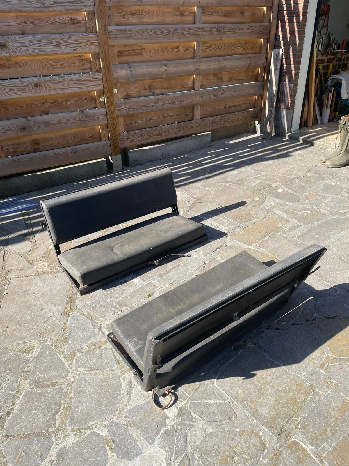 Banquettes latérales pour Land Rover Defender 90, Enlèvement, Utilisé, Land Rover