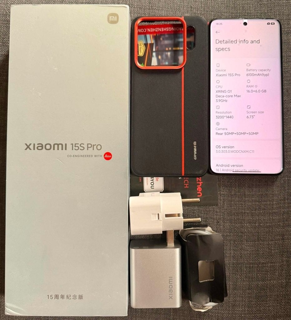 Xiaomi 15S Pro 16GB / 1TB – Noir – Excellent état, Autres modèles, Enlèvement, Sans abonnement, Sans simlock