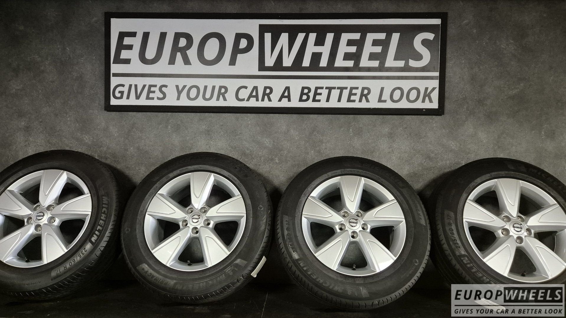 17 inch Volvo velgen XC40 Design V90 CC Lynk en zomerbanden, Gebruikt, -, -, Banden en Velgen