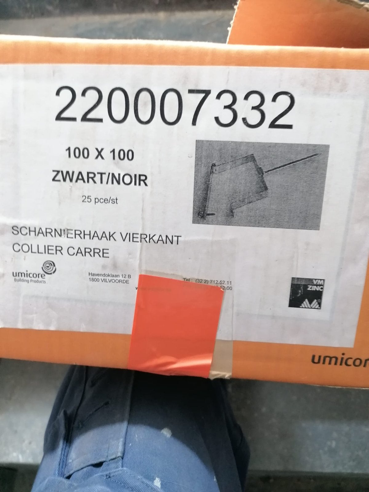 Beugel 10x10 afvoerbuis, Doe-het-zelf en Bouw, Ophalen, Zo goed als nieuw