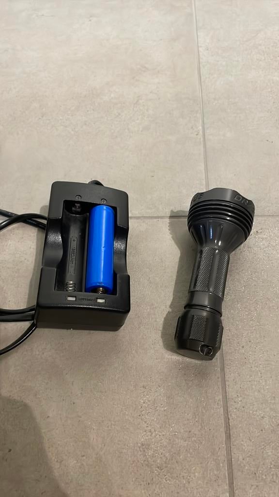 Dragonsub Microlitium 3 R, Ophalen of Verzenden, Gebruikt, Duiklamp