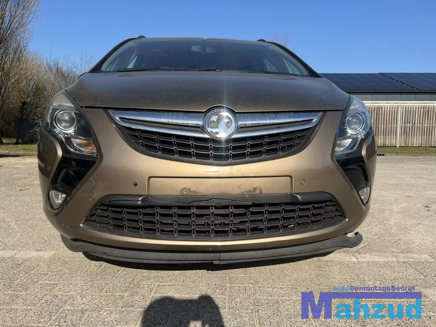 OPEL ZAFIRA C Bruin 41E voorbumper 2012-2017, Gebruikt, Voor, Opel Automobile GmbH, Kontakt@opel-infoservice.de