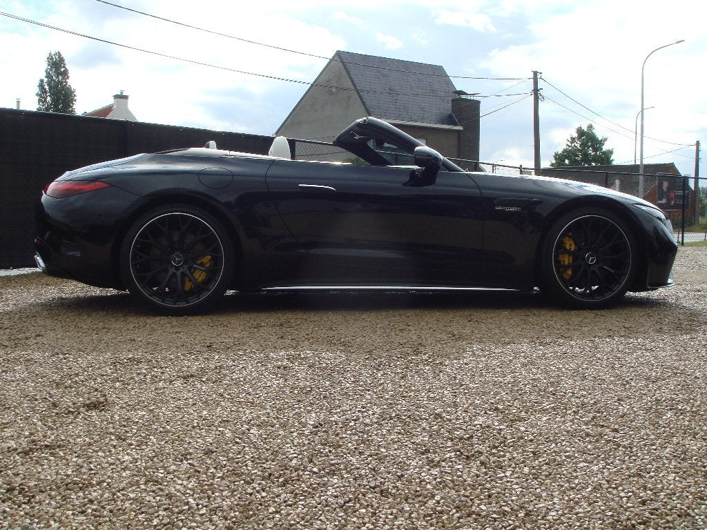 MERCEDES SL 55 AMG 4-MATIC * LIFT * CARBON PACK * BURMESTER, Autos, Cuir, Achat, Entreprise, Cabriolet