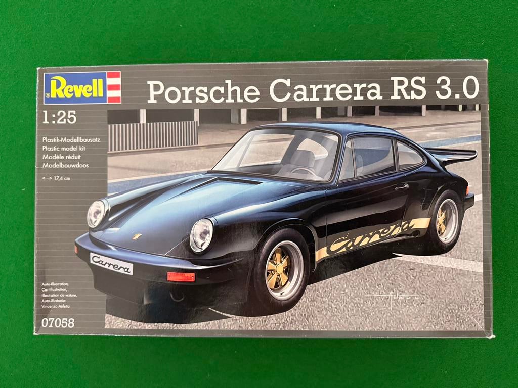 Porsche Carrera RS 1/25 Revell, Enlèvement, Comme neuf, Voiture, Revell