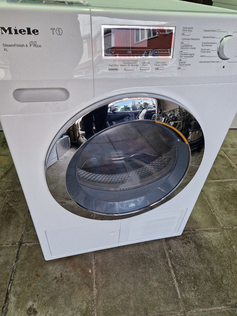 Sèche linge Miele 9kg pompe à chaleur A ++, Enlèvement, Comme neuf, Chargeur frontal