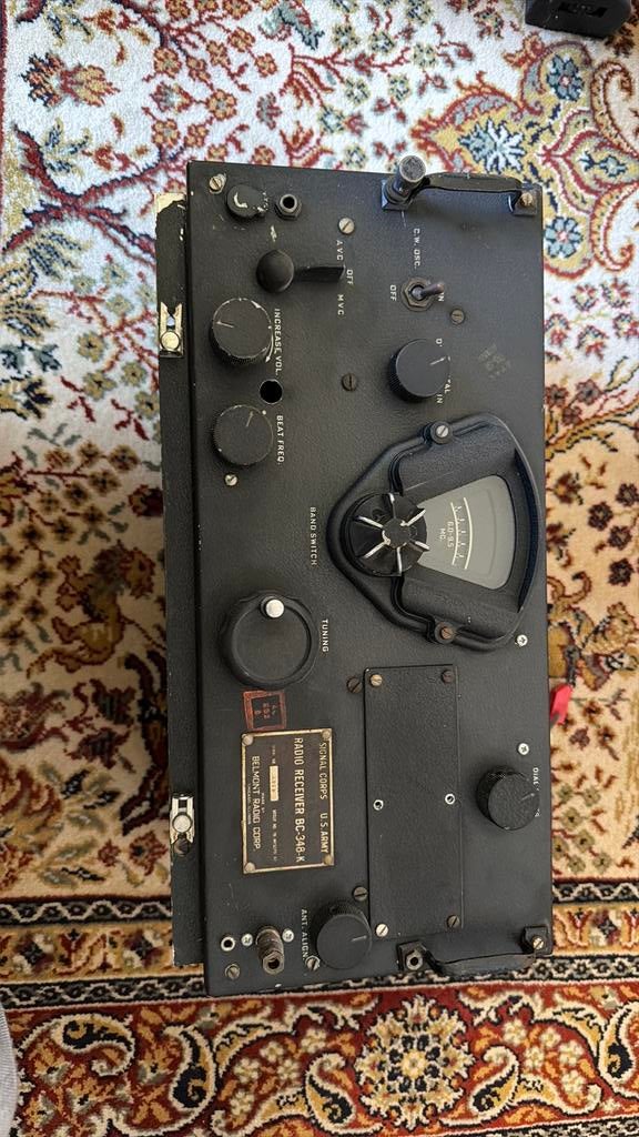 Radio receiver bc-348-k tweede wereld oorlog compleet, Enlèvement, Armée de l'air, Autres types