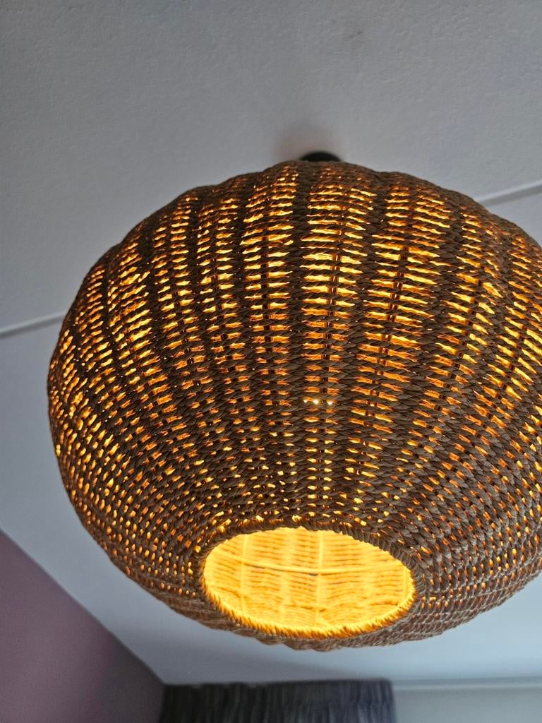 Rotan hanglamp NIEUW, Ophalen