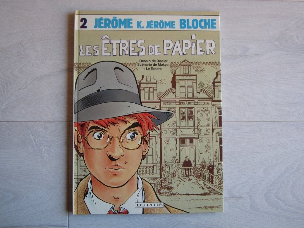 Jérôme Bloche 2 . Les êtres de papier - E.O., Enlèvement ou Envoi, Comme neuf, Dodier., Une BD
