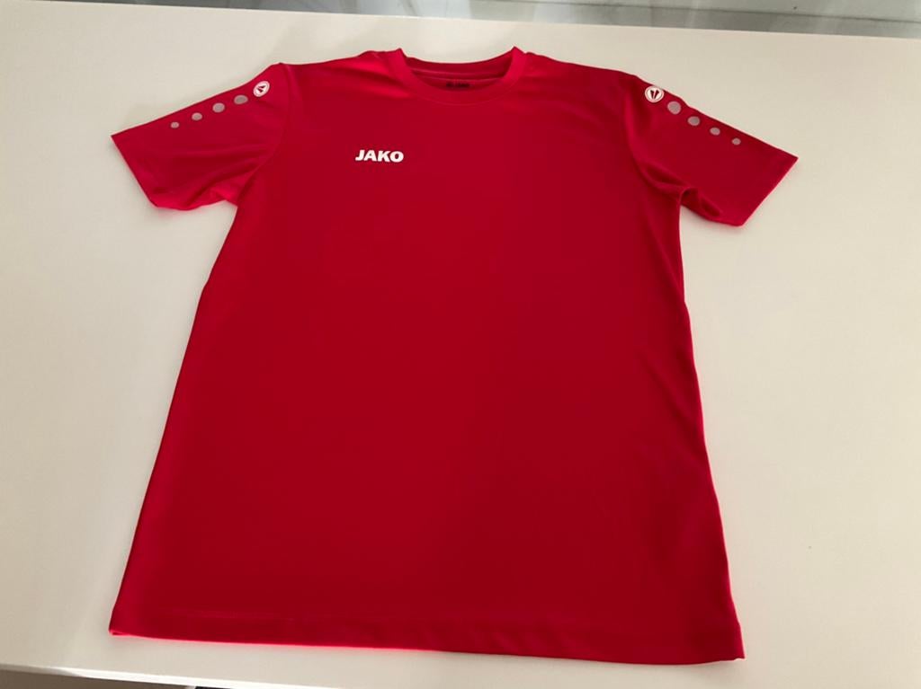 Rode sportshirt Jako, Enfants & Bébés, Vêtements enfant | Taille 164, Enlèvement ou Envoi, Comme neuf