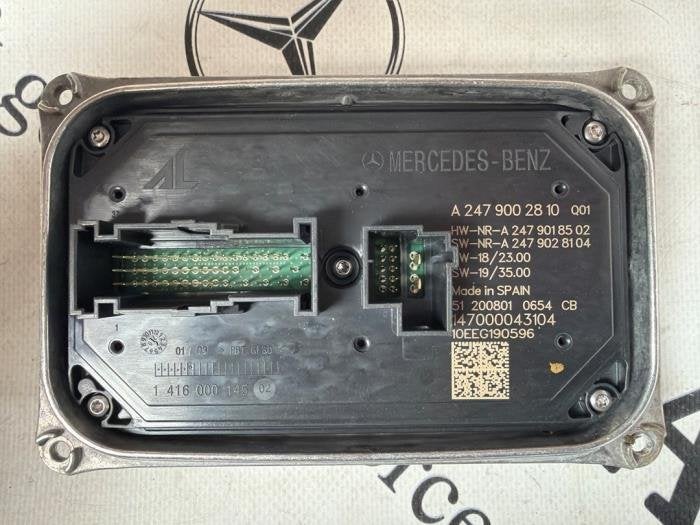 Module phare LED d'un Mercedes A-Klasse, 3 mois de garantie, Utilisé, -, -
