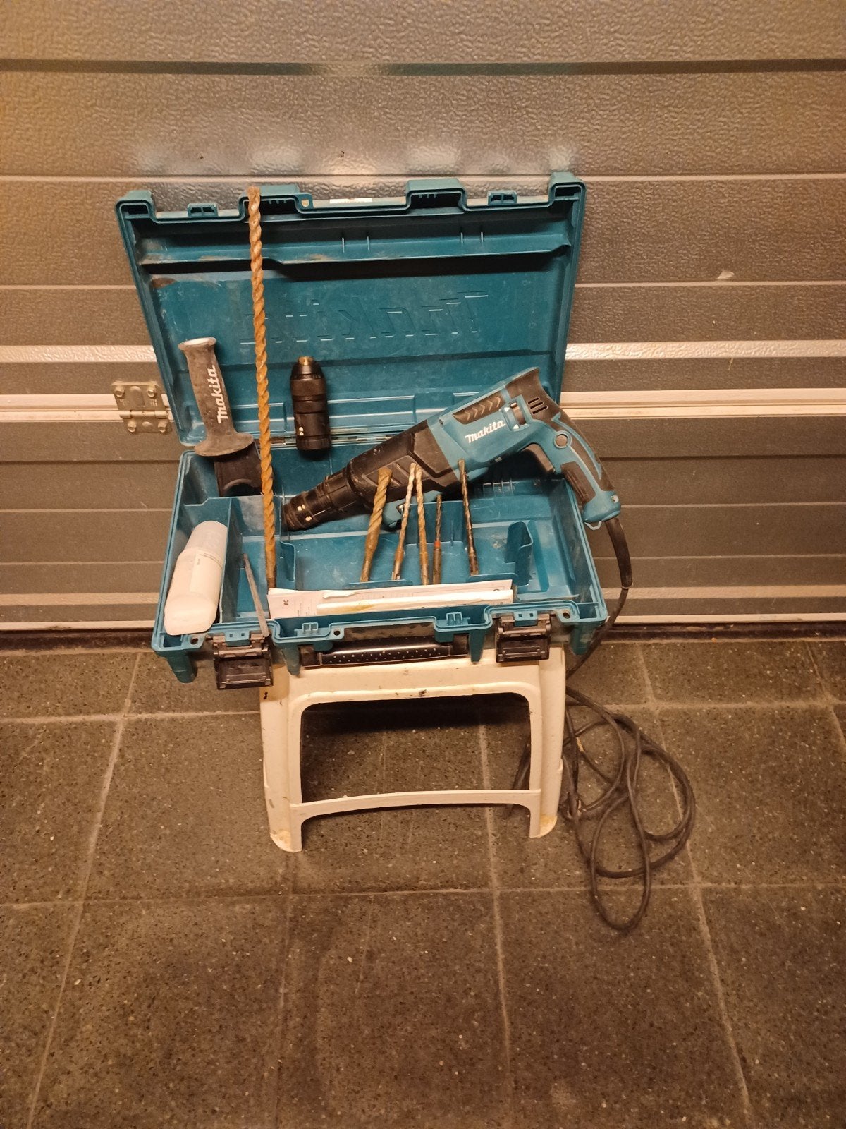 Makita klopboormachine tril hamerfunctie 6sds boren p72euro, Doe-het-zelf en Bouw, Ophalen