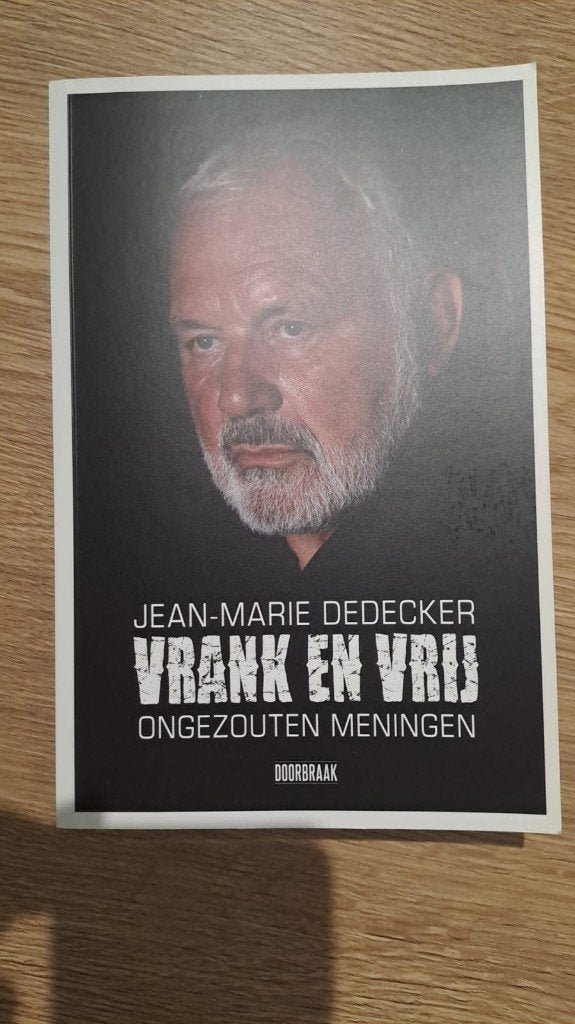 Boek Jean-Marie Dedecker, Boeken, Ophalen of Verzenden, Zo goed als nieuw, Jean-Marie Dedecker, Politiek en Staatkunde